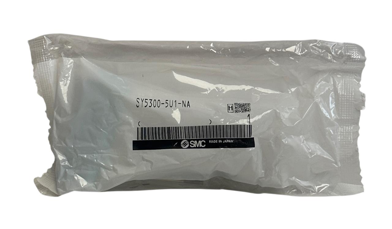 SMC SY5300-5U1-NA / SY53005U1NA 5-PORT SOLENOID VALVE PNEUMATIC 5/4 NSFS