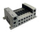 SMC VVSQC41-0603FSD0 / VVSQC410603FSD0 PNEUMATIC VALVE MANIFOLD BASE 6-SLOT NSNP