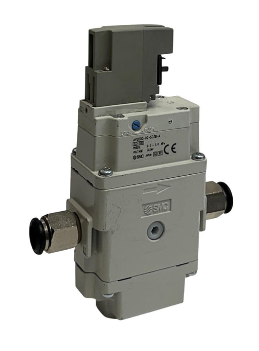 SMC AV2000-02-5DZB-A / AV2000025DZBA SOFT START-UP VALVE 24VDC COIL USNP