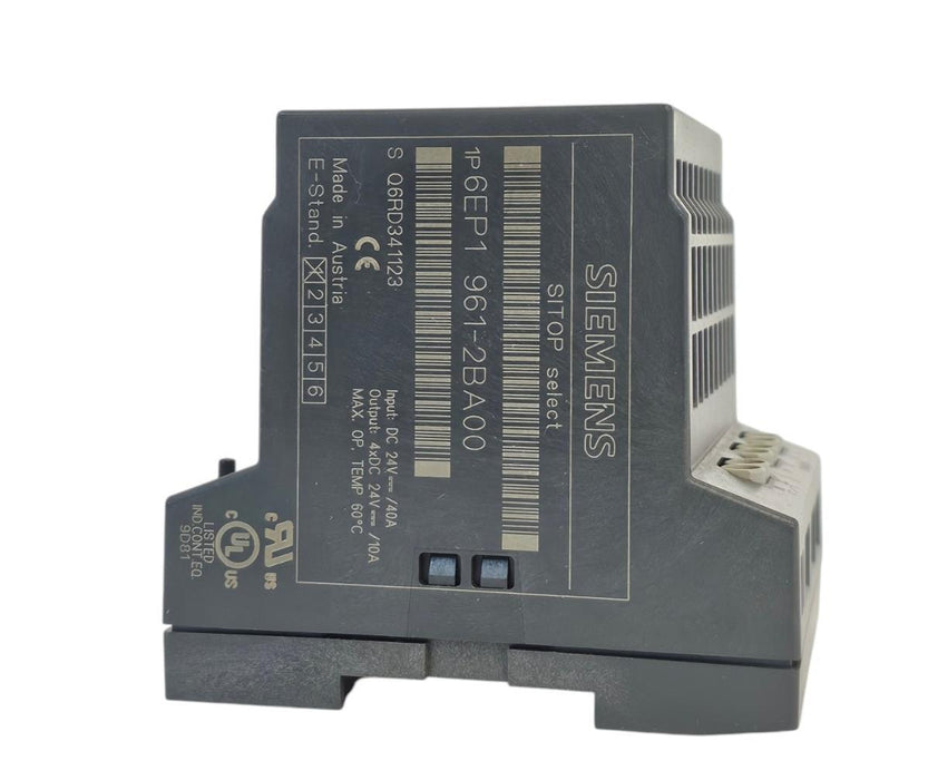 SIEMENS 6EP1 961-2BA00 ELECTRONIC DIAGNOSIS MODULE 4 CHANNEL 6EP19612BA00