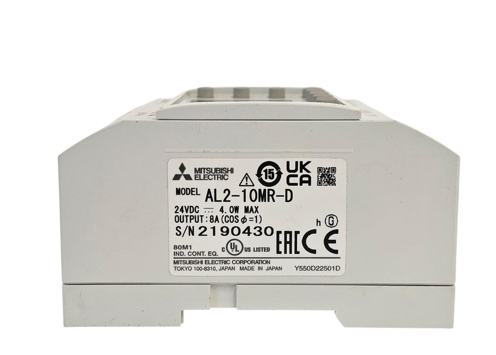 MITSUBISHI ELECTRIC AL2-10MR-D LOGIC MODULE 24VDC AL210MRD