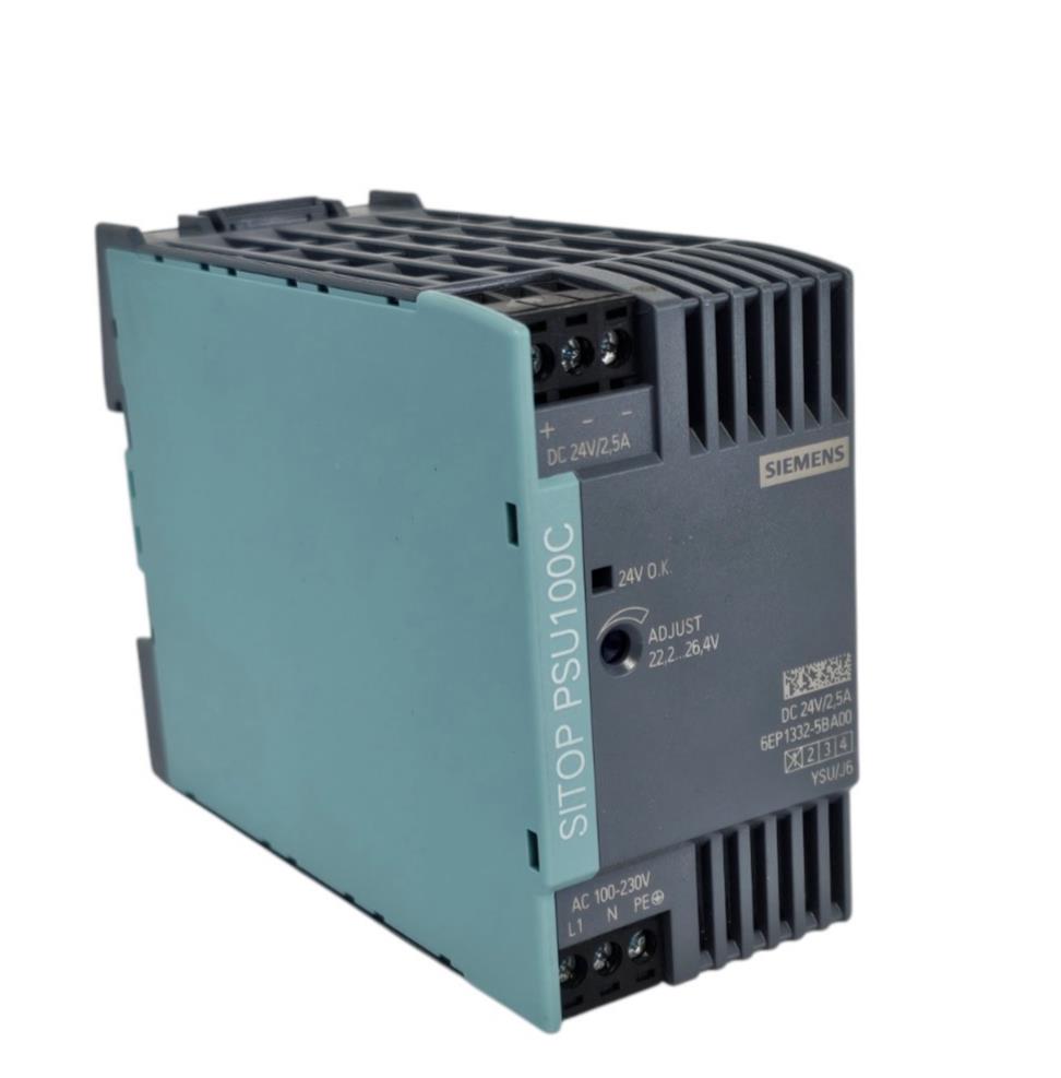 SIEMENS 6EP1332-5BA00 SITOP PSU100C POWER SUPPLY 24 VDC