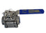 NEW MIDWEST CONTROL CF8M W2012 1'' FPT SS W/ LOCKING HANDLE