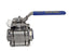 NEW MIDWEST CONTROL CF8M W2012 1'' FPT SS W/ LOCKING HANDLE