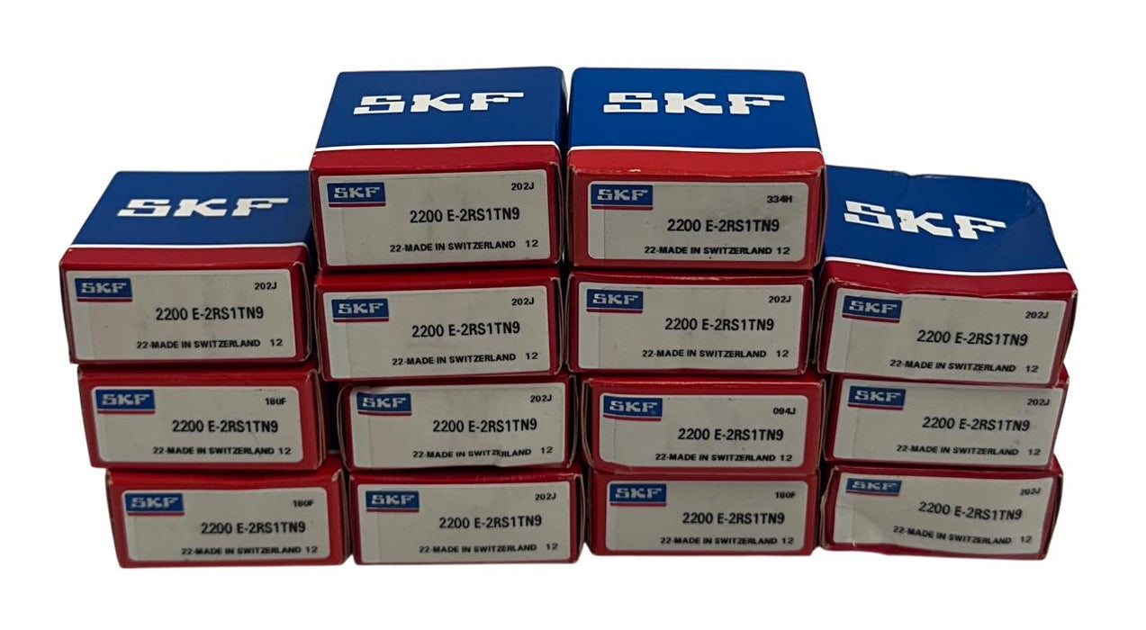 14 SKF 2200 E-2RS1TN9 / 2200E2RS1TN9 SELF-ALIGNING BALL BEARINGS 10mm BORE NSFS
