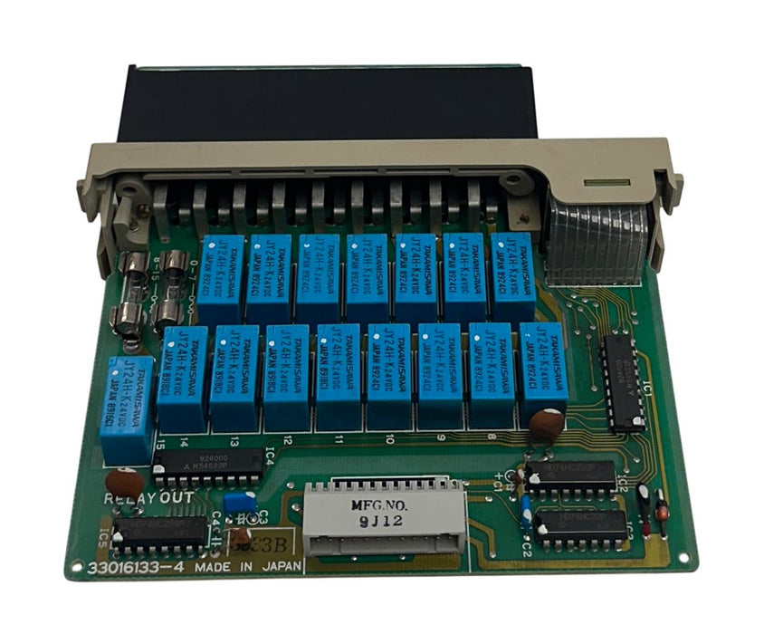 HITACHI POM-RH / P0M-RH / POMRH 16-PT RELAY OUTPUT MODULE 33016133-4 NSNP