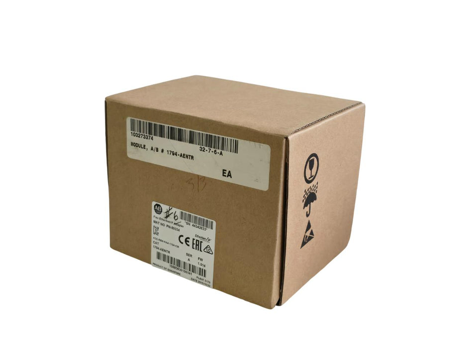 ALLEN BRADLEY 1794-AENTR /A FLEX I/O EtherNet/IP ADAPTER FW 1.014 1794AENTR NSMP