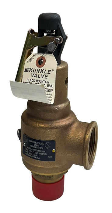 KUNKLE VALVE 6010GFM01-AM-0150 / 6010GFM01-AM SAFETY RELIEF VALVE 1-1/4'' NSMP