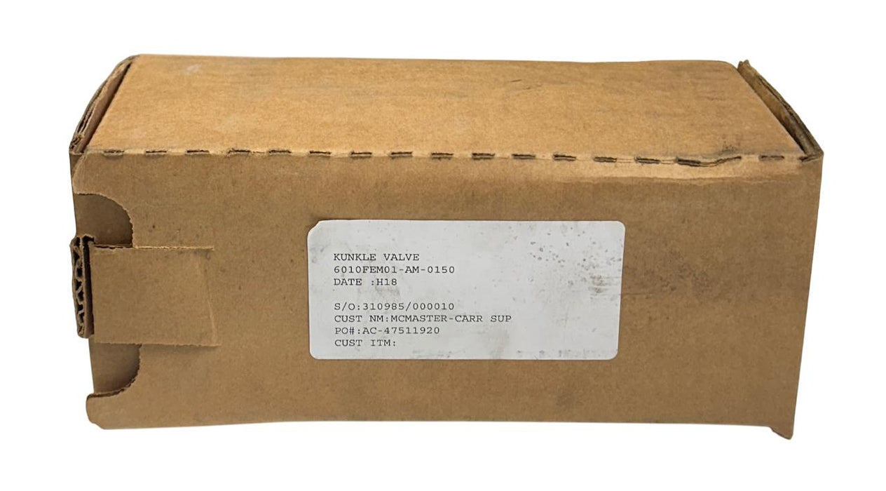 KUNKLE VALVE 6010FEM01-AM-0150 / 6010FEM01-AM SAFETY RELIEF VALVE 1'' NSMP