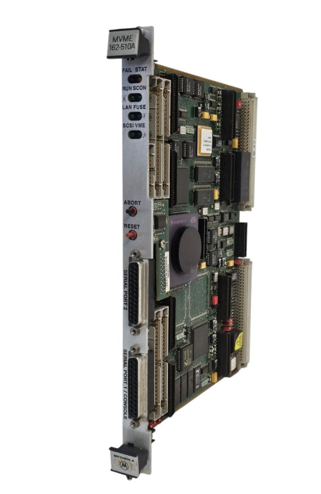 MOTOROLA MVME 162-510A MICROPROCESSOR BOARD 68LC040 32 MHZ CPU, MVME162510A