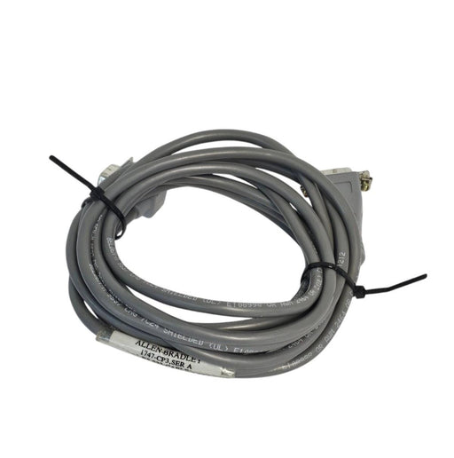 ALLEN BRADLEY 1747-CP3 SER A PROGRAMMER CABLE  1747CP3 RS-232, 10FT 9PIN