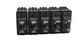 LOT OF 5 EATON BUSSMANN SERIES TCF25 LOW-PEAK CUBEFuses