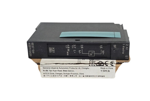 SIEMENS 6ES7134-4GB11-0AB0 / 6ES71344GB110AB0 SIMATIC ET 200S ANALOG INPUT NSMP