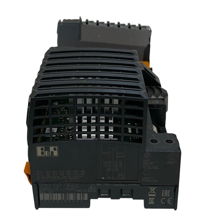 B&R X20 CP 3584 / X20CP3584 EtherNet POWERLINK CPU MODULE 24VDC 1MB SRAM NSNP