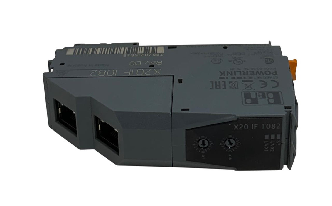 B&R X20 IF 1082 / X20IF1082 EtherNet POWERLINK INTERFACE MODULE 2-PORT RJ45 NSNP