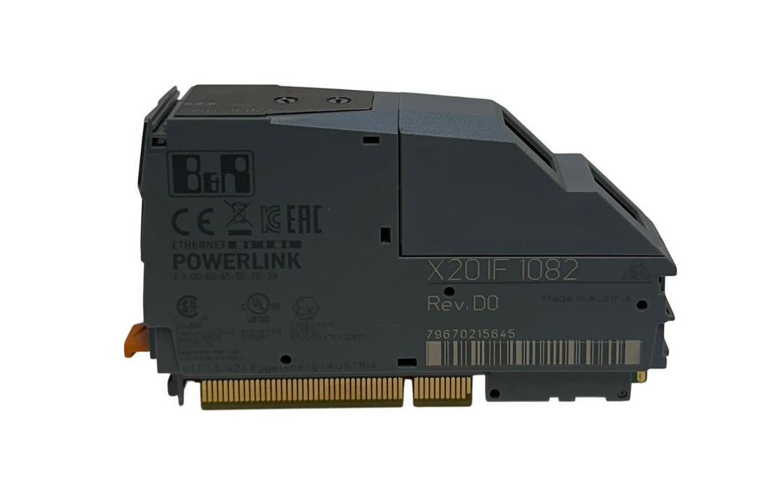 B&R X20 IF 1082 / X20IF1082 EtherNet POWERLINK INTERFACE MODULE 2-PORT RJ45 NSNP