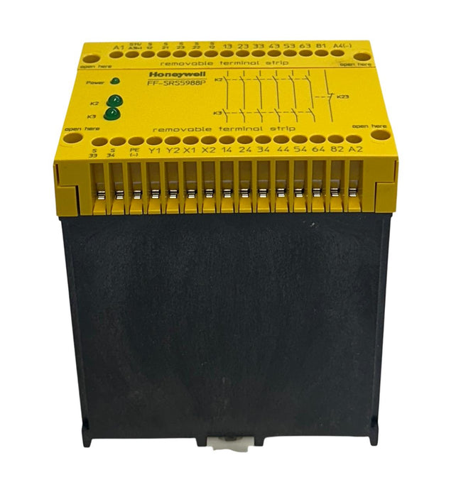 HONEYWELL FF-SRS5988P / FFSRS5988P DUAL CHANNEL EMERGENCY STOP MODULE 120V NSMP