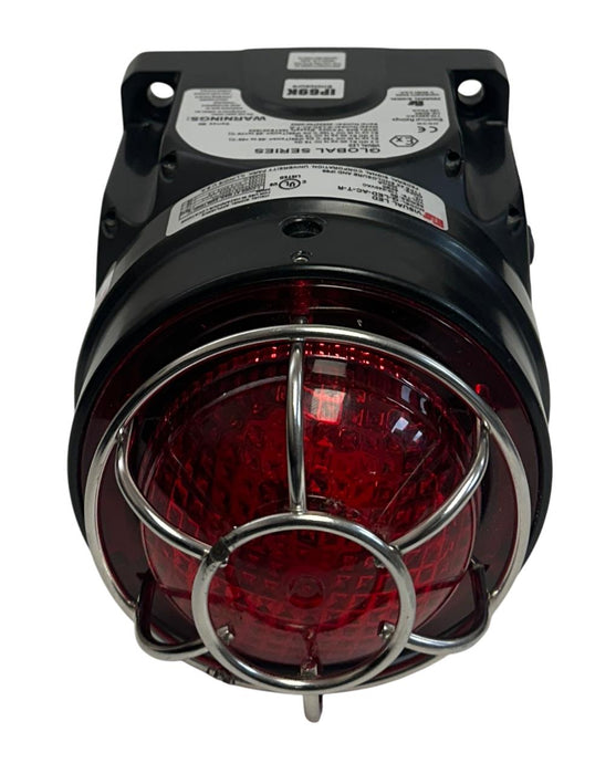 FEDERAL SIGNAL G-LED-AC-T-R / GLEDACTR GLOBAL SERIES LED LIGHT RED 110-240V USNP