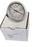 NIB KRONES 0-900-05-819-7 PRESSURE GAUGE 0-10BAR 0-140PSI 1/4" MALE CENTER BACK