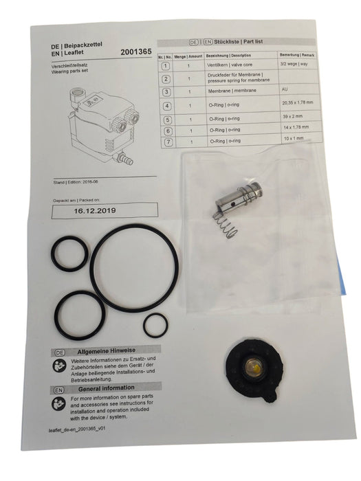 DRAIN VALVE KIT 2901067300 FOR ATLAS COPCO REPLACEMENT 2901-0673-00 COMPRESSOR