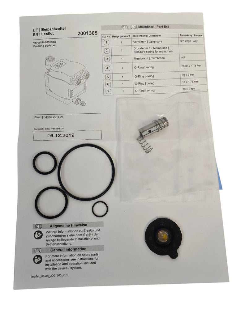 DRAIN VALVE KIT 2901067300 FOR ATLAS COPCO REPLACEMENT 2901-0673-00 COMPRESSOR