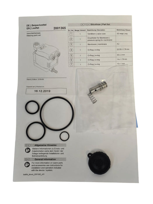 DRAIN VALVE KIT 2901067300 FOR ATLAS COPCO REPLACEMENT 2901-0673-00 COMPRESSOR