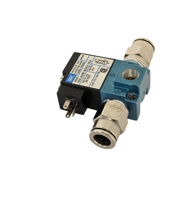 MAC 35A-AAB-DDAJ-1KA SOLENOID VALVE 24V 5.4W 35 SER 3WAY 1/8" NPTF 35AAABDDAJ1KA
