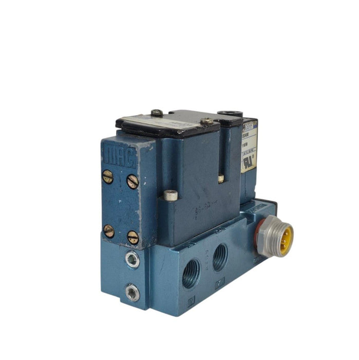 MAC 6211C-000-PM-112DA SOLENOID VALVE 6200 SER. 4WAY W/ PME-112DABE PILOT VALVE