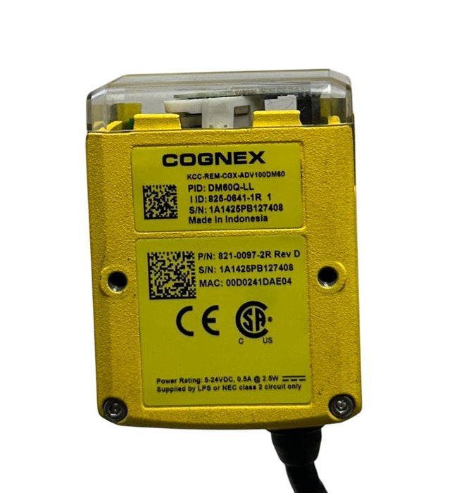 COGNEX DM60Q-LL / 825-0641-1R / 821-0097-2R DataMan 60 ID READER EtherNet USNP