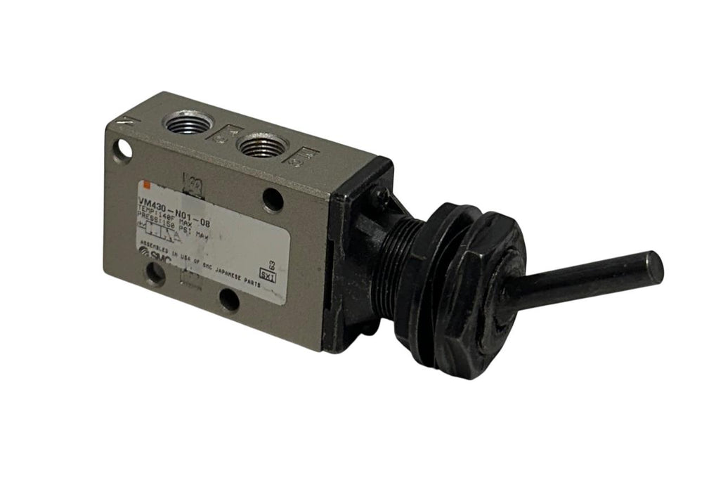 SMC VM430-N01-08 / VM430N0108 MECHANICAL POPPET VALVE VM SERIES TOGGLE USNP