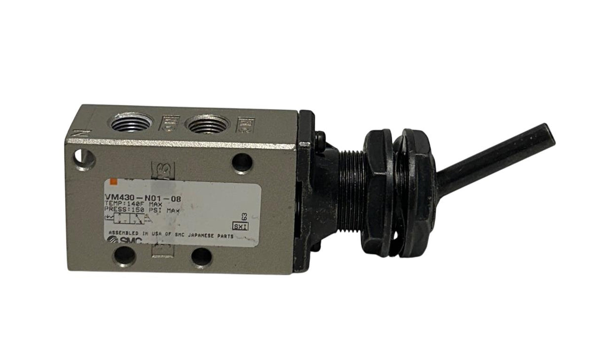 SMC VM430-N01-08 / VM430N0108 MECHANICAL POPPET VALVE VM SERIES TOGGLE USNP