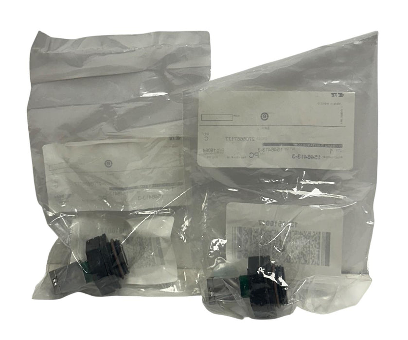2 TE CONNECTIVITY 1546413-3 / 15464133 INDUSTRIAL RJ45 VARIANT 3 CONNECTORS NSFS