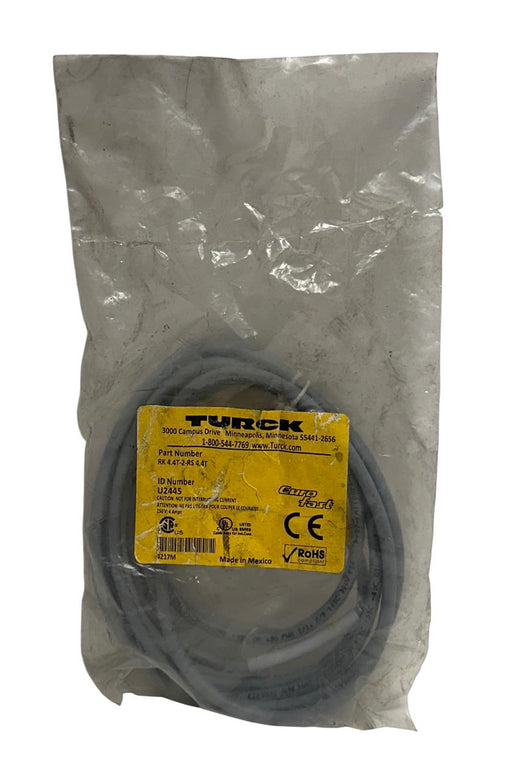 TURCK RK 4.4T-2-RS 4.4T / RK44T2RS44T EUROFAST CORDSET DOUBLE-ENDED U2445 NSFS
