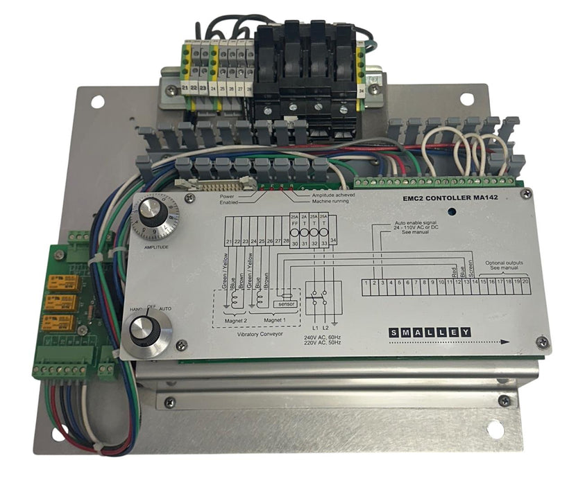 SMALLEY EMC2 CONTROLLER MA142 VIBRATORY CONTROLLER 220-240VAC 50/60Hz USNP