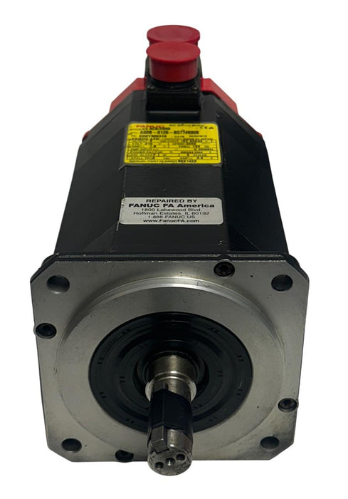 FANUC A06B-0126-B577#0008 / A06B0126B5770008 AC SERVO MOTOR aC6/2000 0.6kW REP