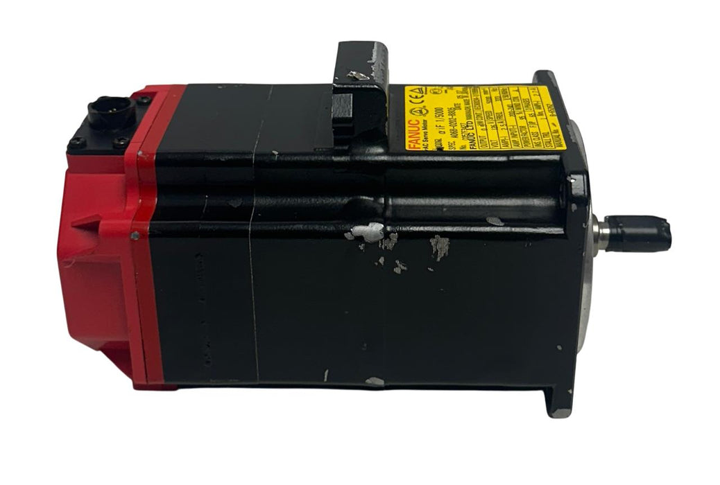 FANUC A06B-0202-B805 / A06B0202B805 AC SERVO MOTOR aiF1/5000 0.5kW 126V USNP