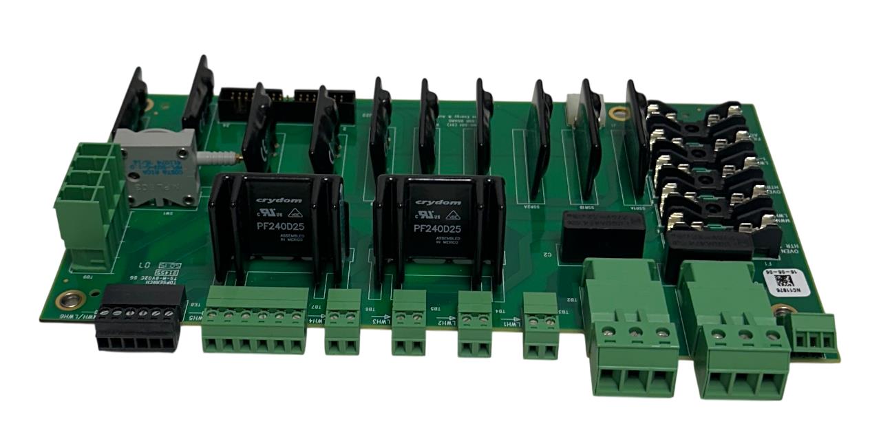 SIEMENS 2021789-001 / 2021790-001 PECM SSR CONTROL BOARD W/ TEMP MODULE NSNP