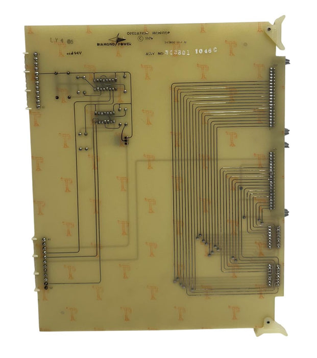 DIAMOND POWER 343891-1046C / 343891-1046 OPERATION MONITOR BOARD NSNP