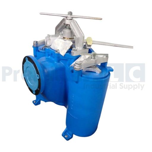 EATON FILTRATION ST0500600F41C 6" #50 125#FF CI/BRZ DUPLEX BASKET STRAINER NEW