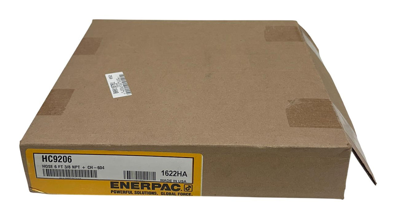ENERPAC 80018781 / HC9206 OEM 6' HOSE W/ CH-604-3/8'' HI-PRESSURE ASSEMBLY NSMP