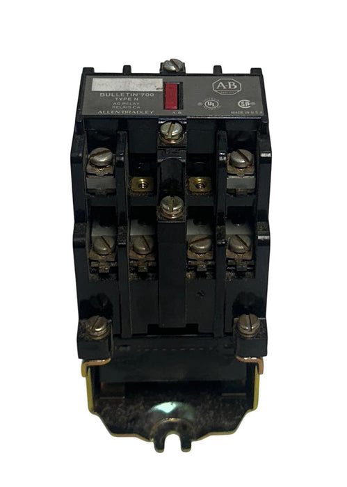 ALLEN BRADLEY 700-N600A1 /C BULLETIN 700 AC CONTROL RELAY 120-300VAC USNP