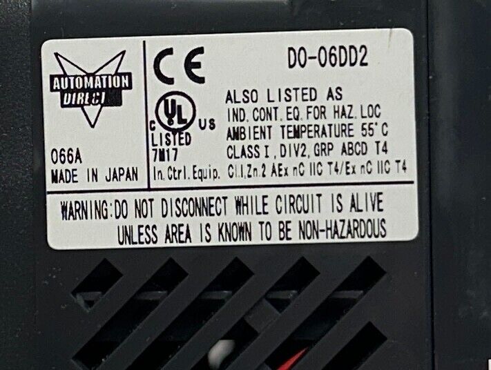 AUTOMATION DIRECT KOYO D0-06DD2 / D006DD2 DirectLOGIC 06 CPU CONTROLLER NSMP
