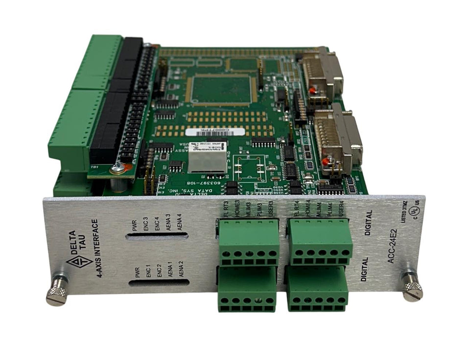 DELTA TAU ACC-24E2 / 603397-108 DIGITAL 4-AXIS INTERFACE MODULE ACC24E2 USNP