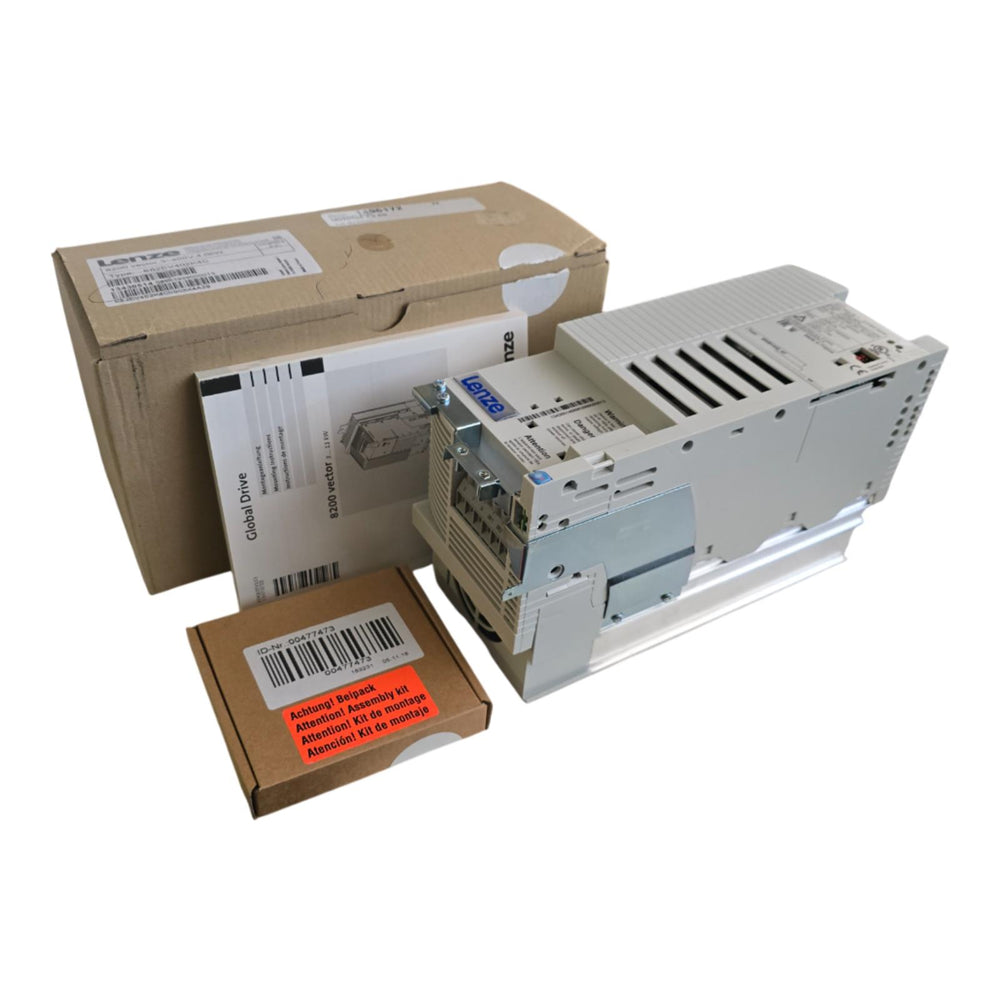 LENZE E82EV402_4C / E82EV402K4C VER. 4A39 8200 VECTOR INVERTER 4kW 13436514 NSMP