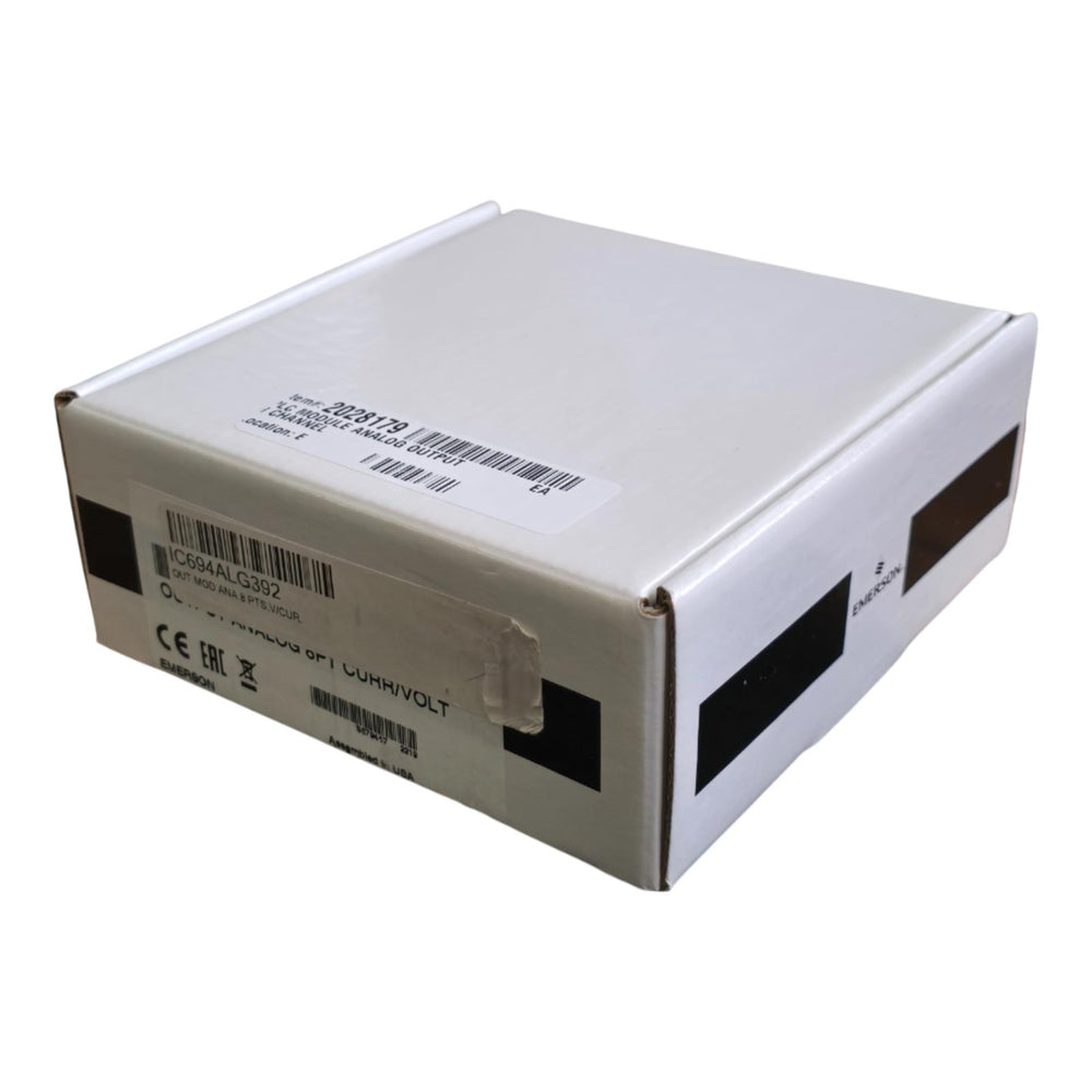 GE FANUC EMERSON IC694ALG392 PACSystems RX3i OUTPUT MODULE ANALOG 8PT NSFS