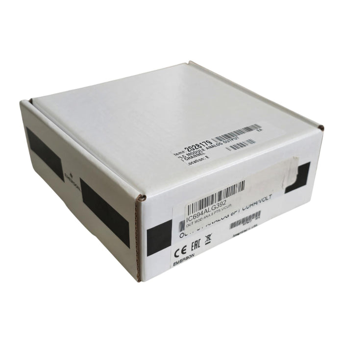 GE FANUC EMERSON IC694ALG392 PACSystems RX3i OUTPUT MODULE ANALOG 8PT NSFS