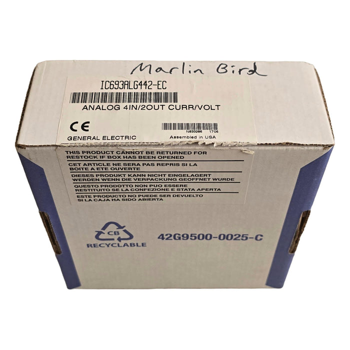 GE FANUC IC693ALG442-EC 90/30 ANALOG 4IN/2OUT CURR/VOLT MODULE IC693ALG442 NSMP