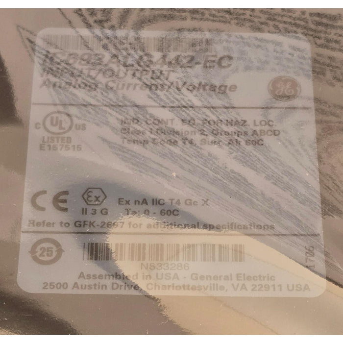 GE FANUC IC693ALG442-EC 90/30 ANALOG 4IN/2OUT CURR/VOLT MODULE IC693ALG442 NSMP