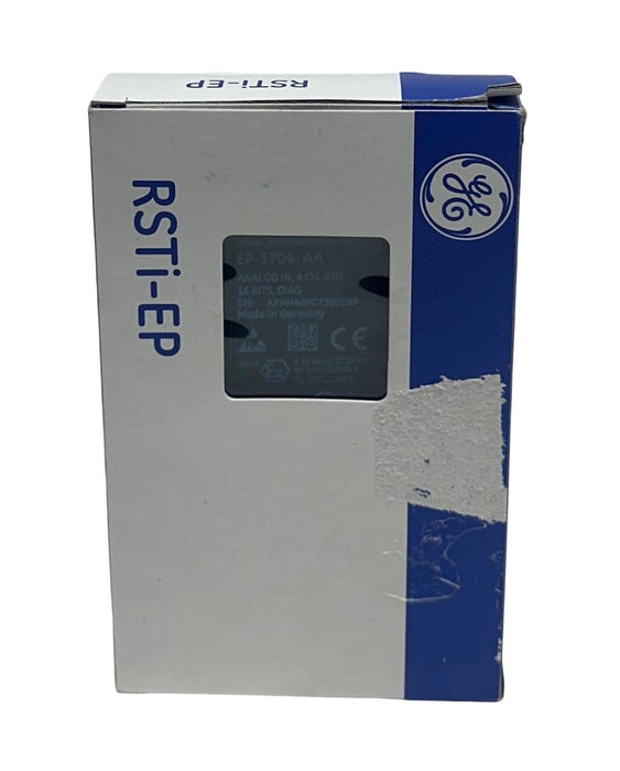 GE EP-3704-AA / EP3704AA ANALOG INPUT MODULE RSTi-EP 4-CHNL RTD 16 BITS NSMP
