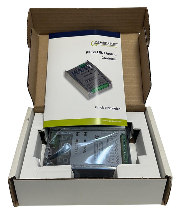 GARDASOFT PP610 LED LIGHTING CONTROLLER FOR MACHINE VISION 7-48V 100mA NSMP
